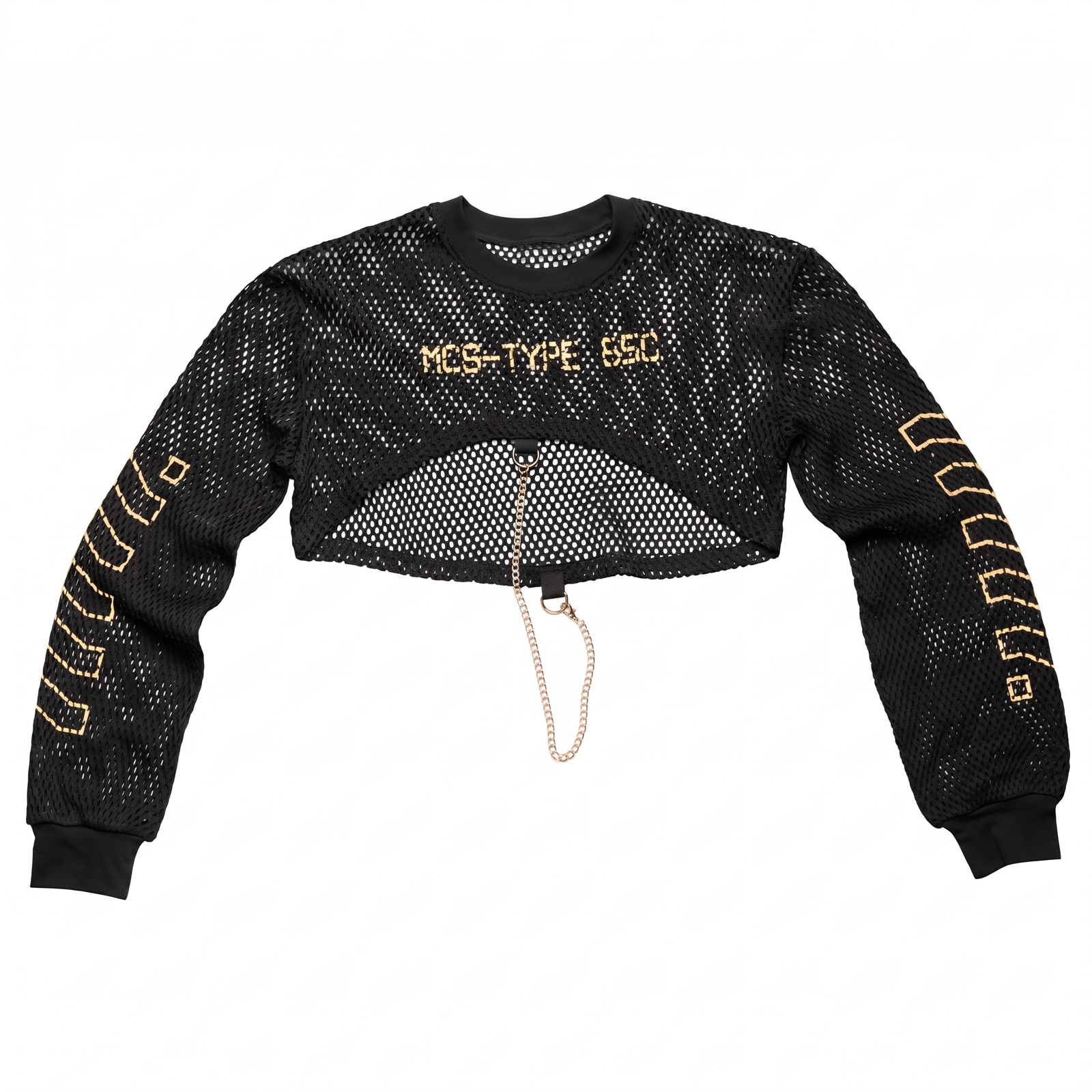 MCS-Type 65C Mesh Gold Chain Shrug