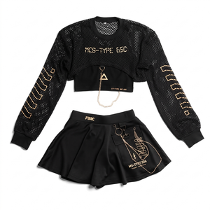 MCS-Type 65C Mesh Gold Chain Shrug