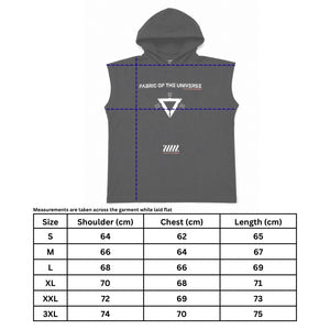 V3-S Black Hooded Sleeveless T