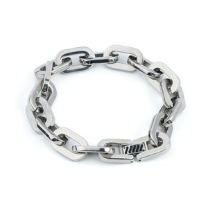 BR-220 Heavy Chain Steel Bracelet