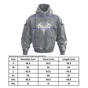 SSV-Type 600G Snow Wash Hoodie