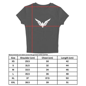 VRTB-03B Black Semi-Crop T