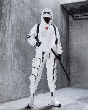 SMRI-101 RD White Hoodie