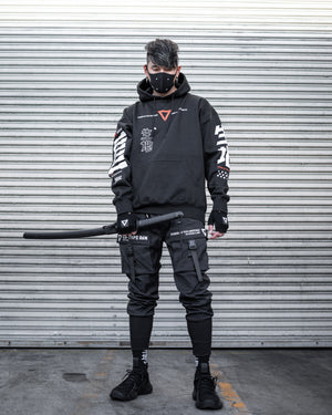 SMRI-101 RD Black Hoodie
