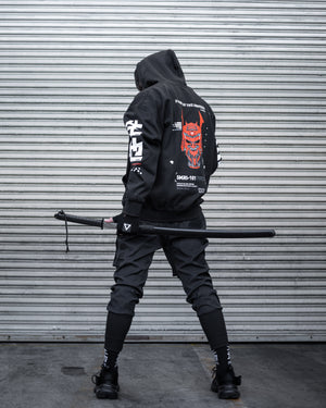 SMRI-101 RD Black Hoodie