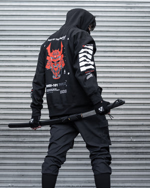 SMRI-101 RD Black Hoodie