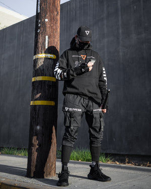 SMRI-101 RD Black Hoodie