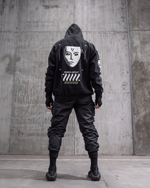 Genova-007A LM Black Hoodie