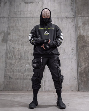 Genova-007A LM Black Hoodie