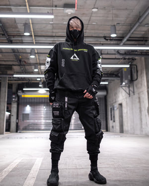 Genova-007A LM Black Hoodie