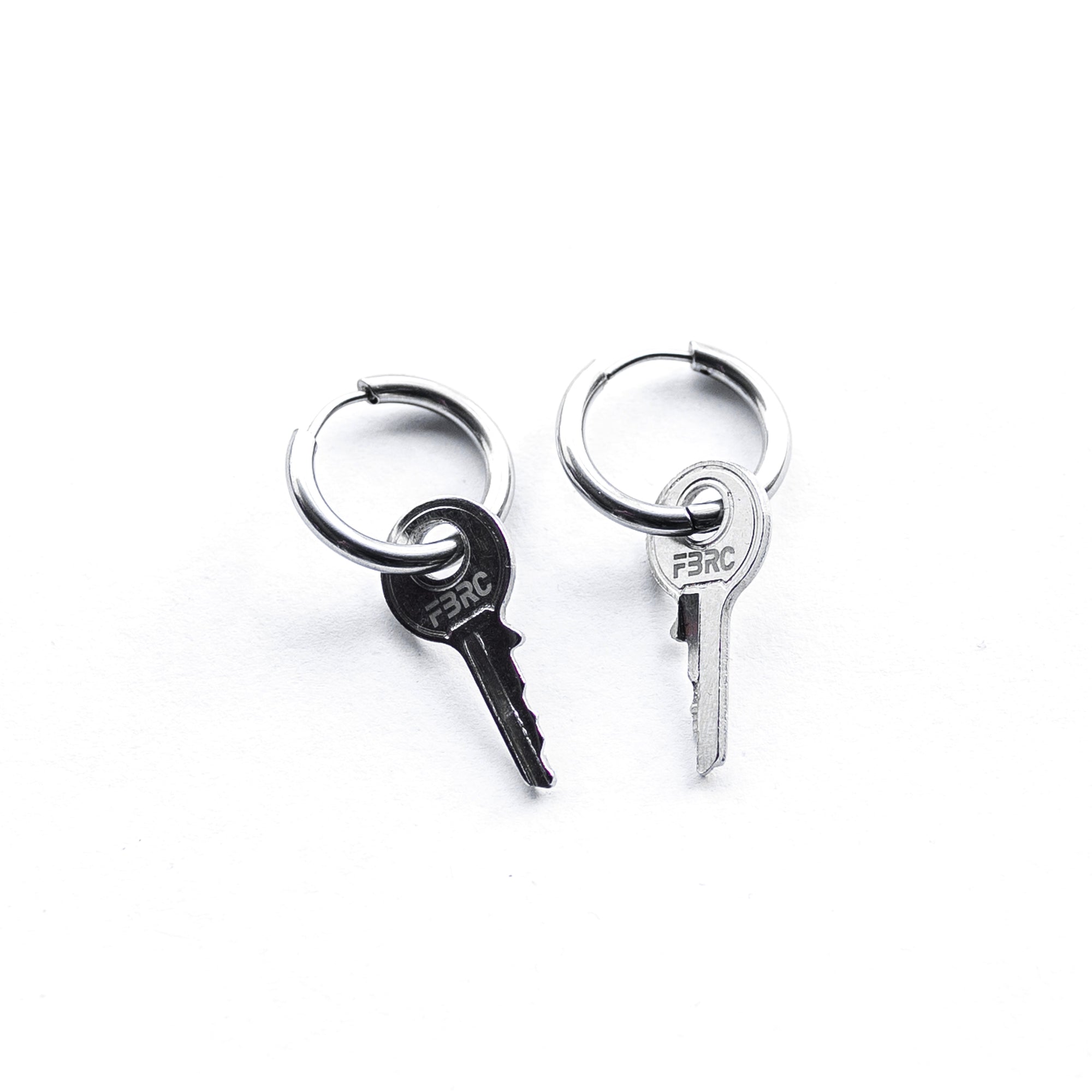 FK-01A SS Key Earrings