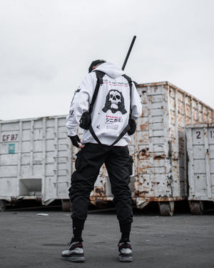 Shinigami-44 RD White Hoodie