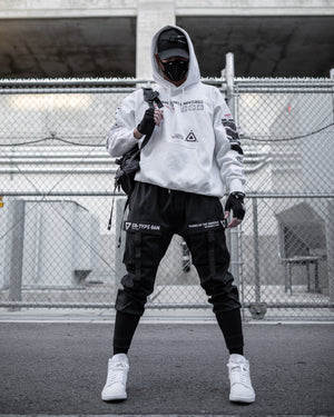 Bahamut-07 RD White Hoodie