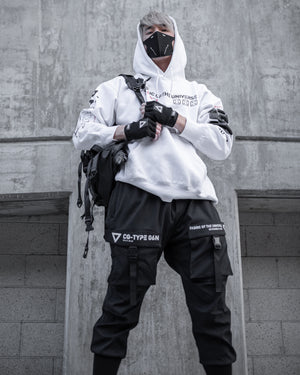 Bahamut-07 RD White Hoodie