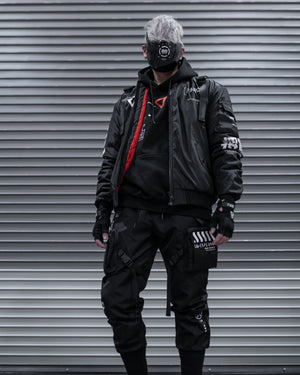 V3-3 Black Bomber Jacket