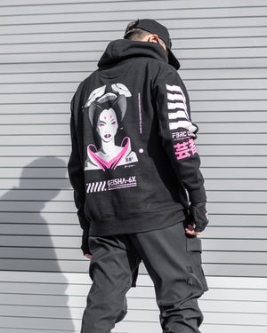 ZZZGeisha-6X PN Black Hoodie