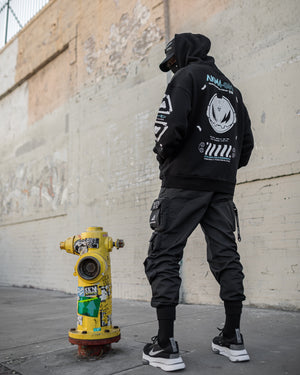 ZZZAKMA-061C Black Hoodie