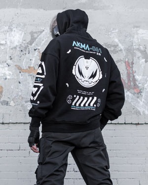 AKMA-061C Black Hoodie