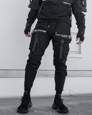 CG-Type 06N Black Cargo Pants