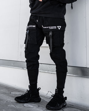 CG-Type 06N Black Cargo Pants