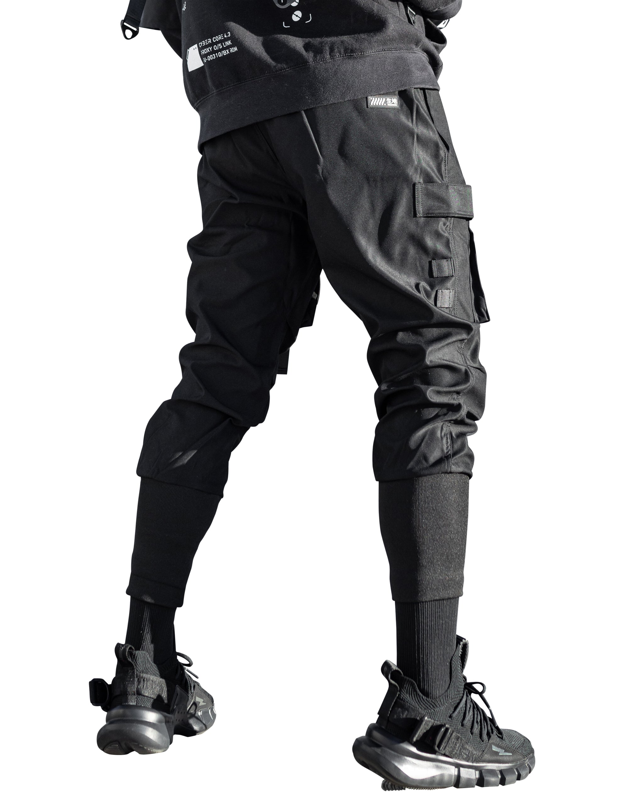 CG-Type 08R White Cargo Pants - Fabric of the Universe