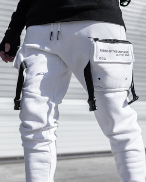 CG-Type 05A White Cargo Joggers