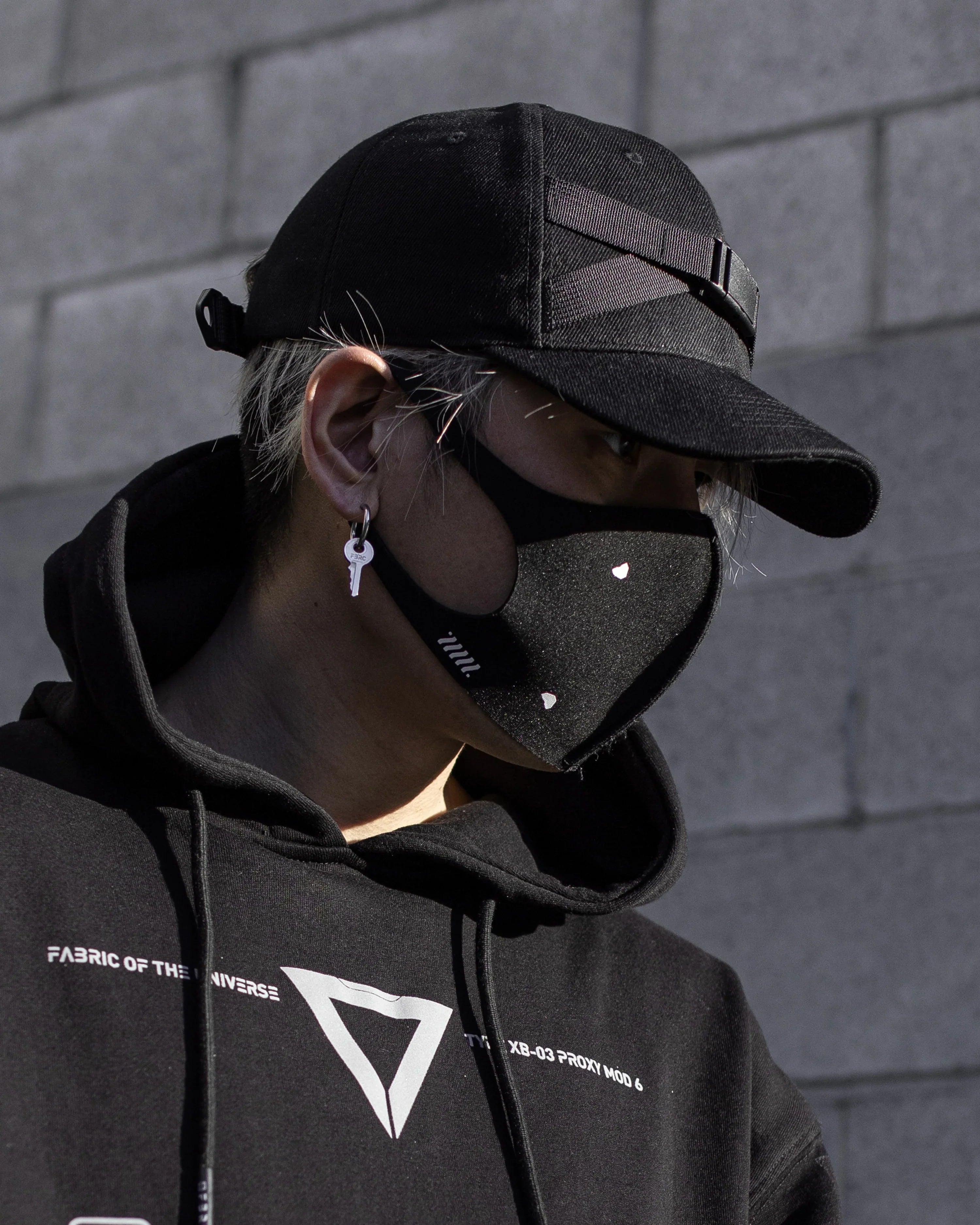 T-5 02 CAP COTTON WEATHER BLACK