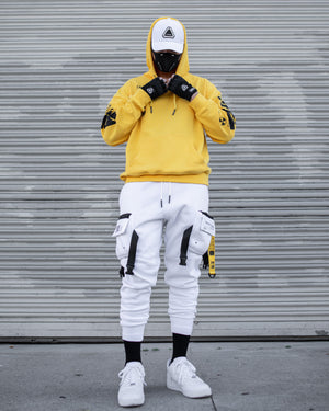 CG-Type 05A White Cargo Joggers