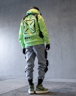 XB-03 Safety Lime Hoodie