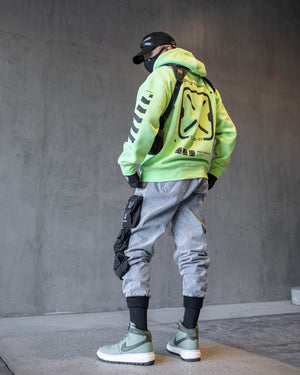 XB-03 Safety Lime Hoodie