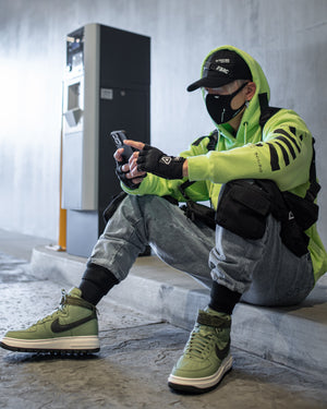 XB-03 Safety Lime Hoodie
