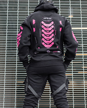 VRTB-02 Black Pink Hoodie