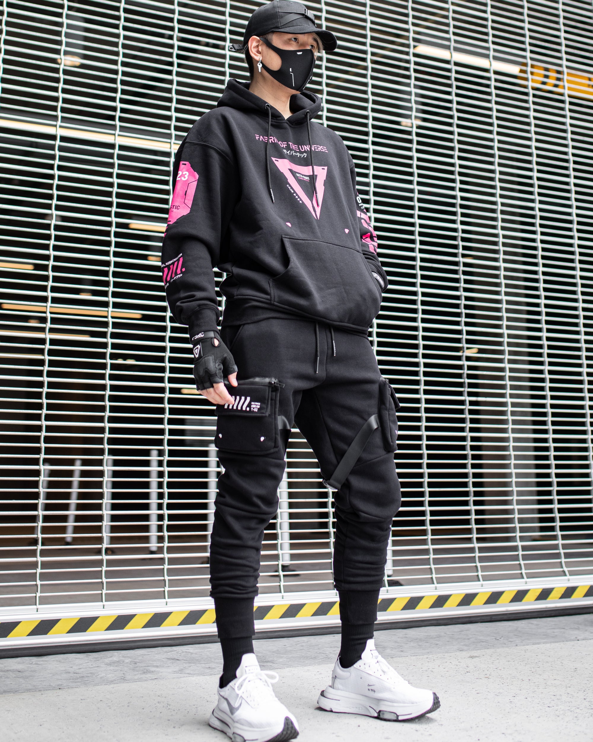 Fabric of the Universe V3-B1 Techwear Hoodie