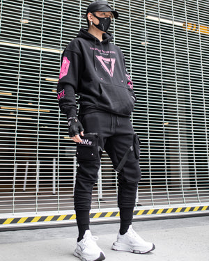 VRTB-02 Black Pink Hoodie