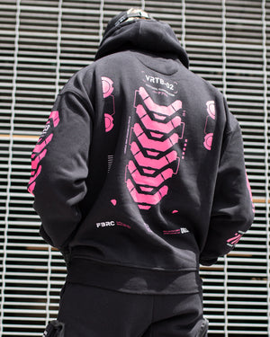 VRTB-02 Black Pink Hoodie