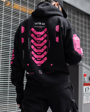 VRTB-02 Black Pink Hoodie