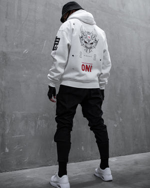 ONI White Hoodie