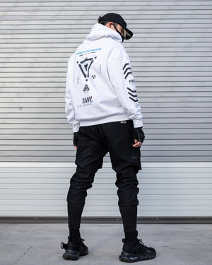 T-CORE 2B White Hoodie