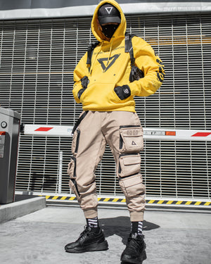 Black & yellow hoodie best sale