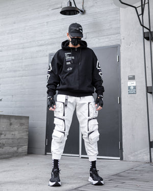 CG-Type 08R White Cargo Pants