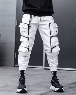 CG-Type 08R White Cargo Pants