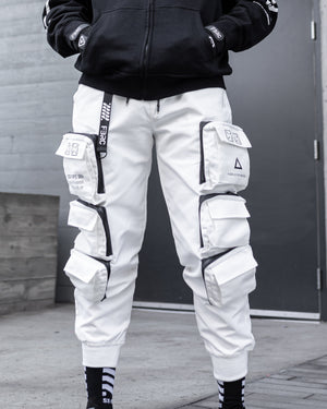 CG-Type 08R White Cargo Pants