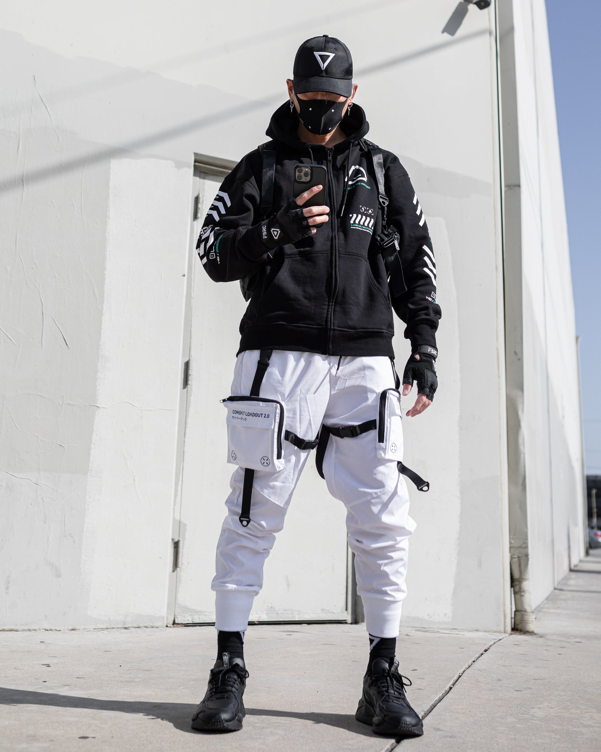 Fabric of the Universe V3-B1 Hoodie Techwear