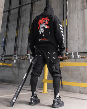 Tiger-22 RD Black Hoodie