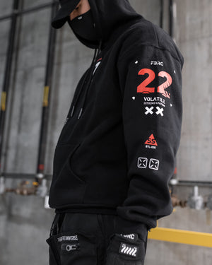 Tiger-22 RD Black Hoodie