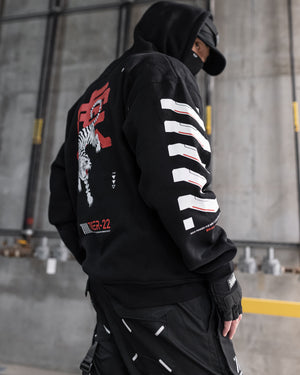 Tiger-22 RD Black Hoodie