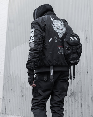 ONI Black Bomber Jacket