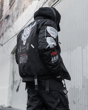 ONI Black Bomber Jacket