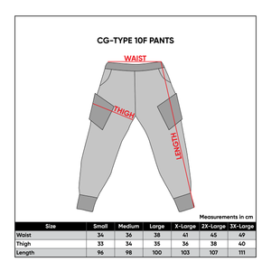 CG-Type 10F Black Cargo Pants