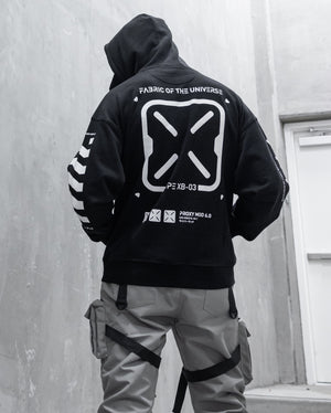 XB-03 Black Hoodie